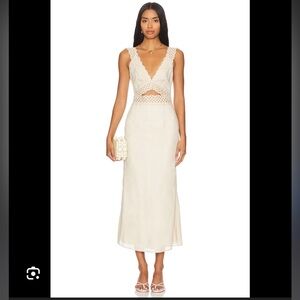 Never Fully Dressed Ivory Mimi Dress